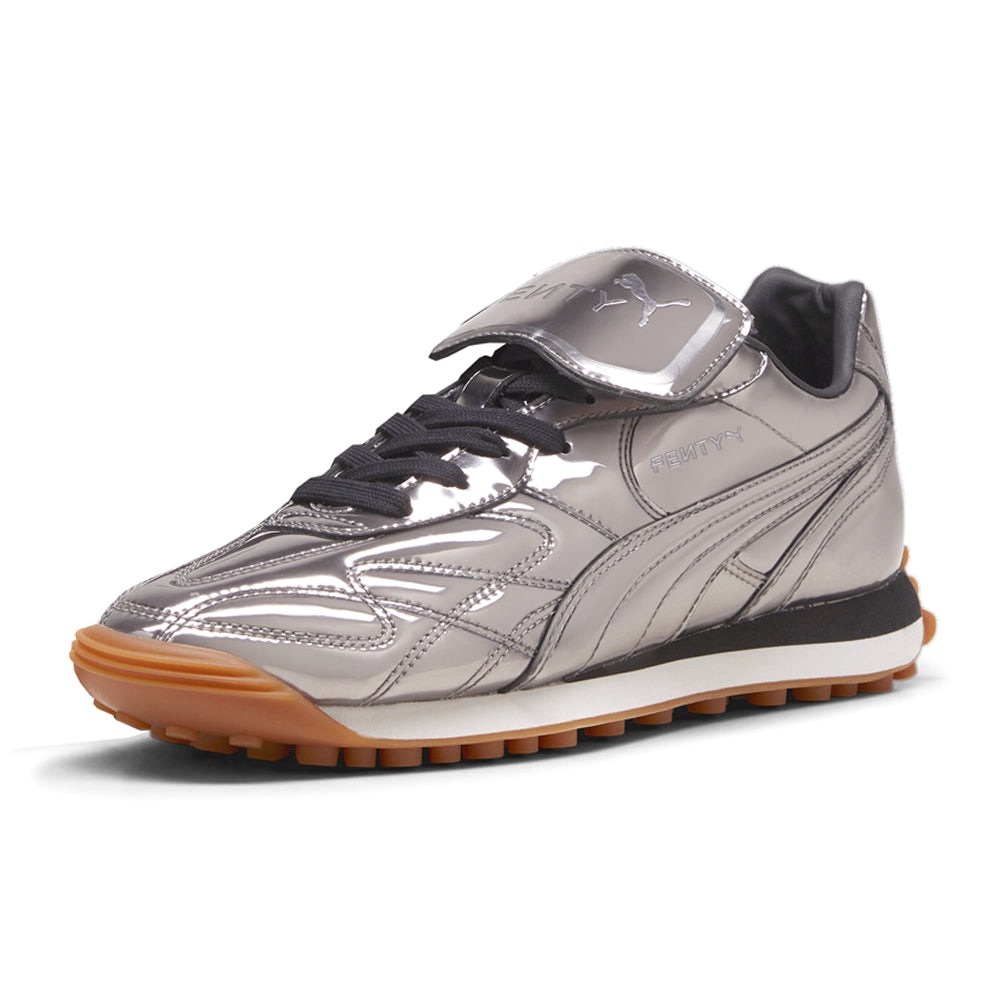 BRAND NEW Women’s PUMA X FENTY AVANTI Silver Sneakers Size 5.5 - Picture 1 of 10